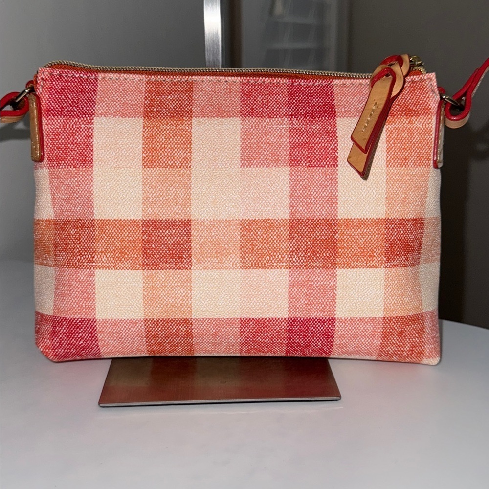 Dooney & Bourke Ginger Crossbody Bag Quadretto Check - Picture 3 of 8